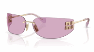 MIU MIU 0MU A51S / ZVN90O - Or pâle
