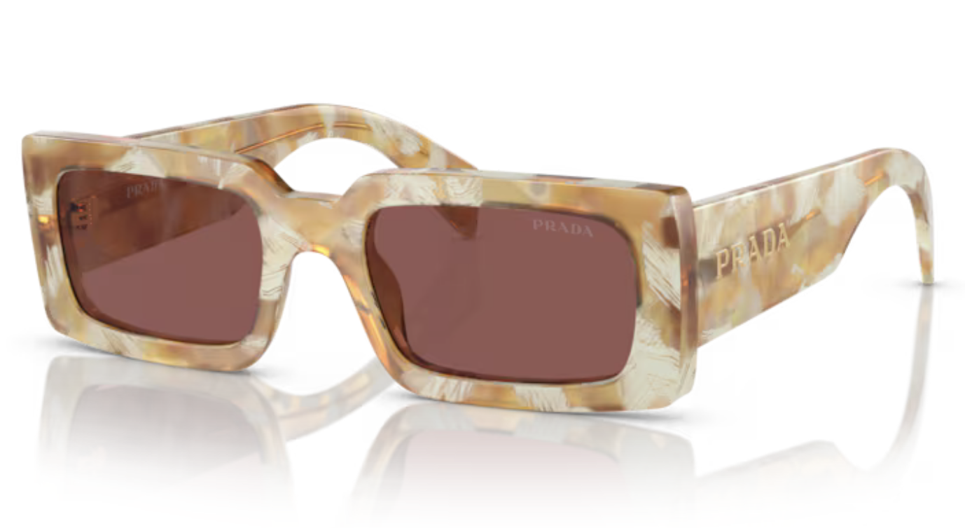 Prada 0PR A07S / 19N08S - Écaille de tortue sable