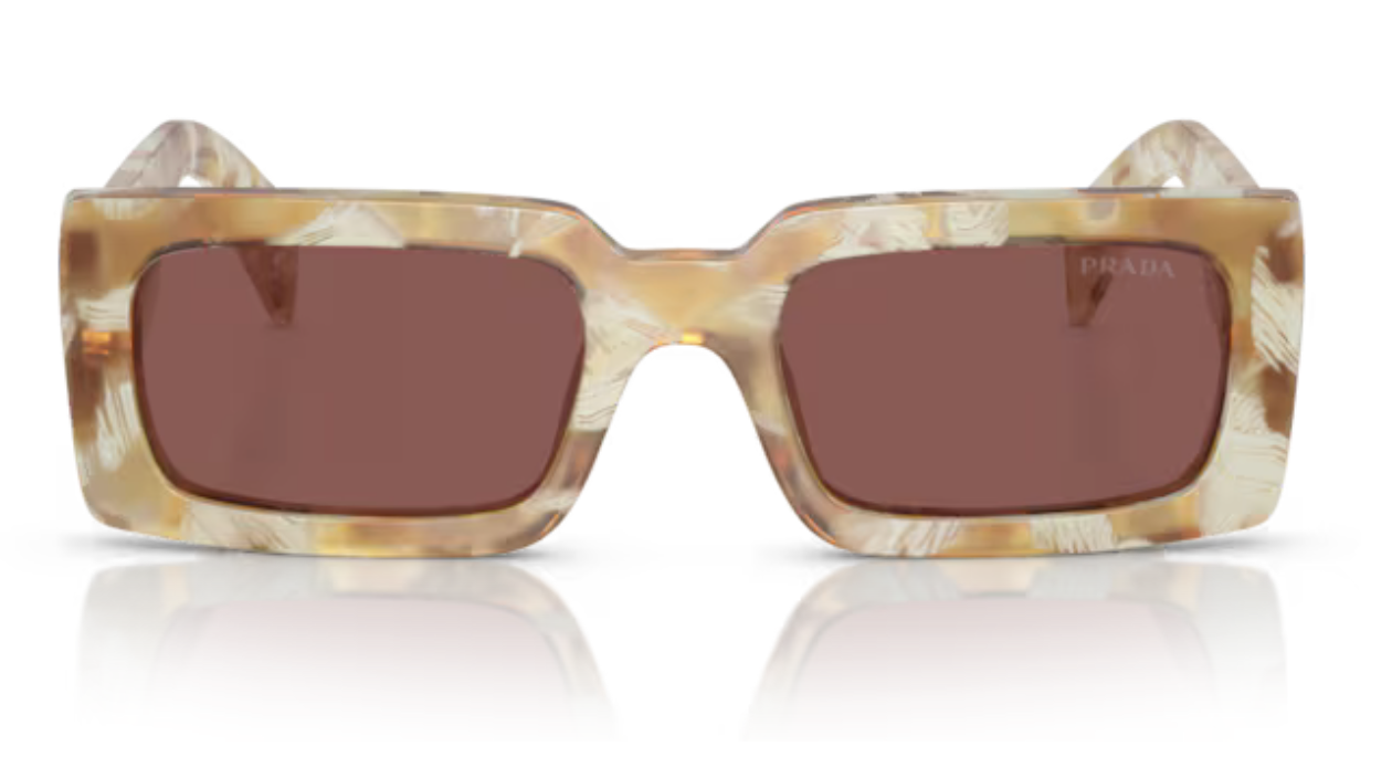 Prada 0PR A07S / 19N08S - Écaille de tortue sable – Image 2