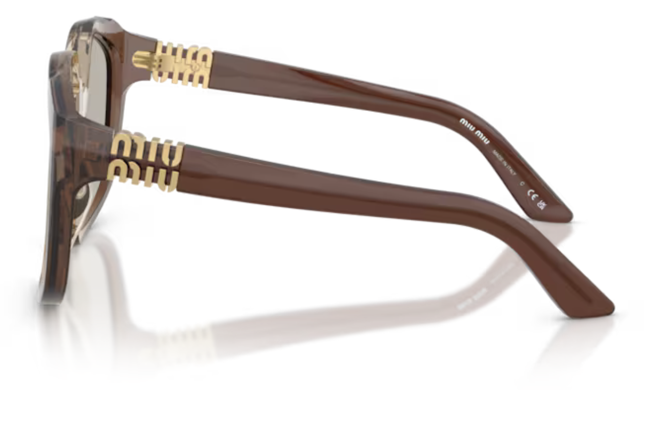 MIU MIU 0MU 0MU B01S - 26E10R - Rayures tabac – Image 3