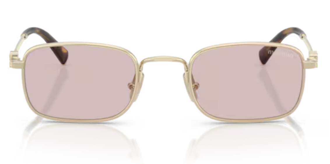 MIU MIU 0MU A53S ZVN4I0 - Or pâle – Image 3