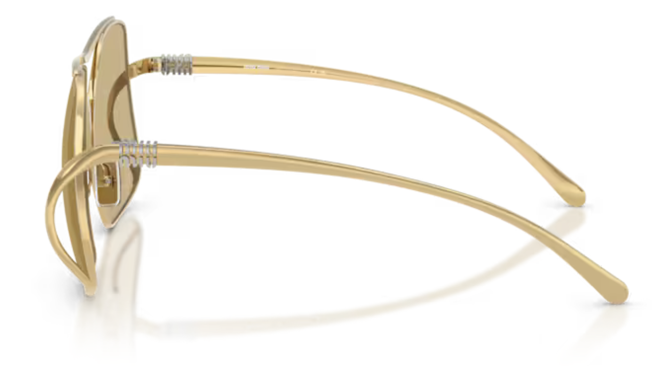 MIU MIU 0MU A55S 5AK10R - Or – Image 5