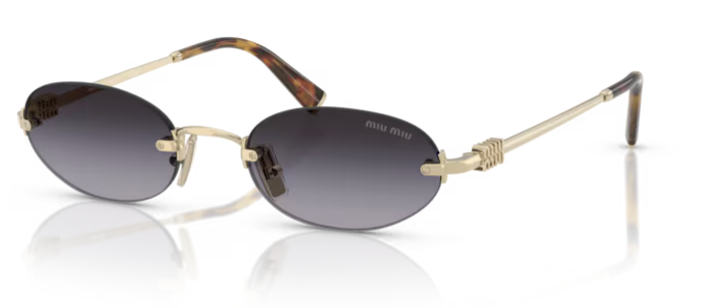 MIU MIU 0MU A54S ZVN5D1 - Or pâle