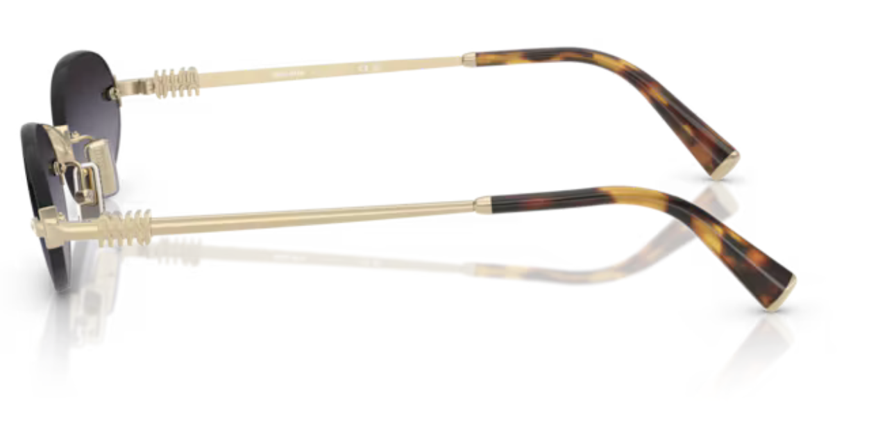 MIU MIU 0MU A54S ZVN5D1 - Or pâle – Image 5