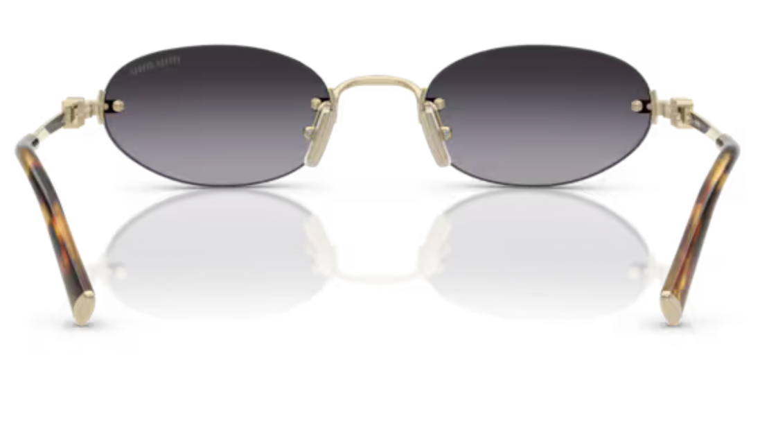 MIU MIU 0MU A54S ZVN5D1 - Or pâle – Image 4