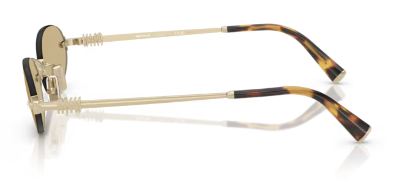 MIU MIU 0MU A54S ZVN10R - Or pâle – Image 5