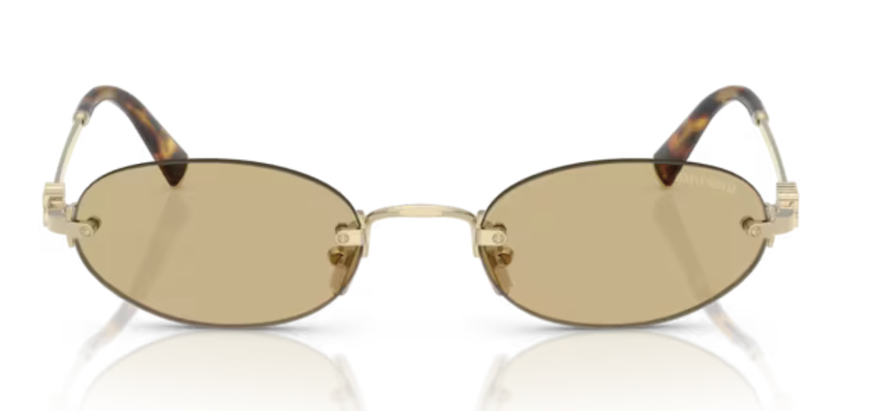 MIU MIU 0MU A54S ZVN10R - Or pâle – Image 3