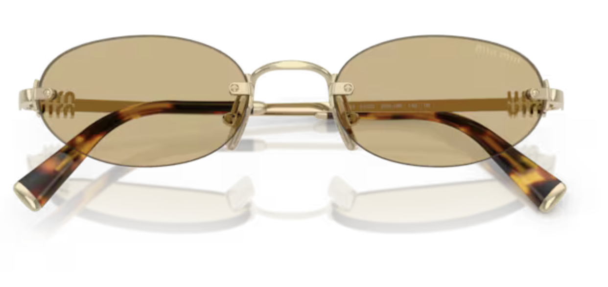 MIU MIU 0MU A54S ZVN10R - Or pâle – Image 2